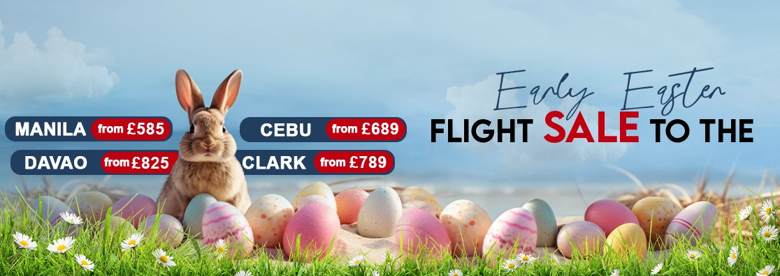 EGGSCLUSIVE Easter FLIGHT DEALS - Manila, Cebu, Clark, Davao
